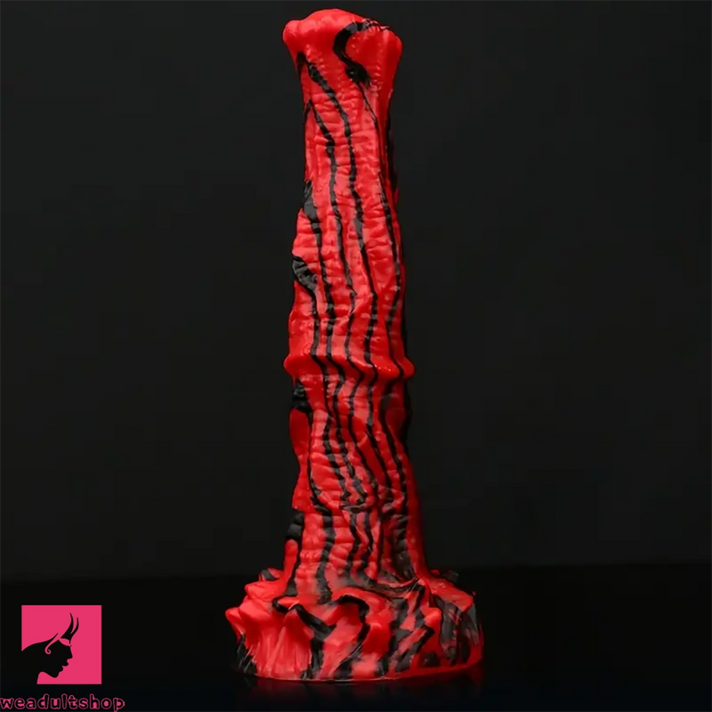 9.64in Realistic Horse Penis Silicone Soft Big Dildo With Suction Cup