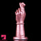 5.91in Finger Heart Silicone Vaginal Masturbation Fisting Hand Dildo