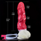 8.94in Fantasy Silicone Soft Ejaculating Big Dildo For Anal Adult