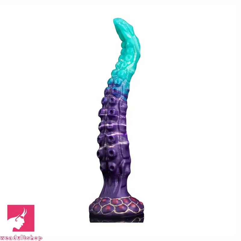 13.78in Soft Silicone Fantasy Long Tentacle Orgasm Monster Dildo