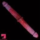 14.96in Realistic Silicone Dual-Headed Long Soft Big Young Dildo