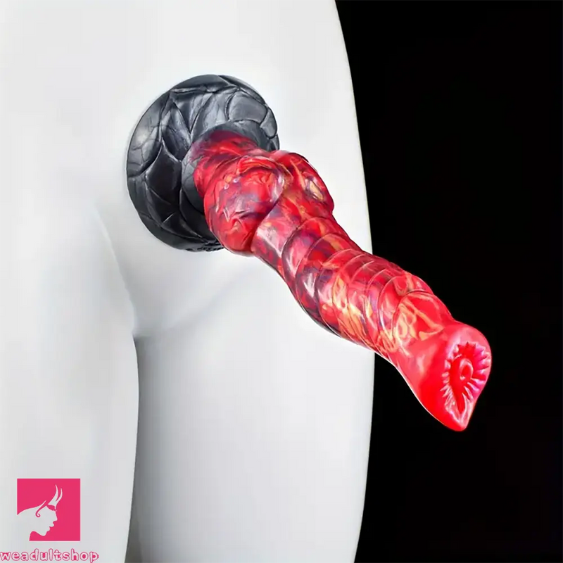 9.3in 9.4in Monster Knot Big Animal Massage Soft Dildo For Men