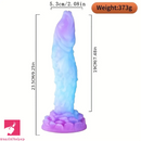 9.25in Fish Women Glowing Soft Silicone Dildo With Suction Cup