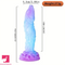 9.25in Fish Women Glowing Soft Silicone Dildo With Suction Cup