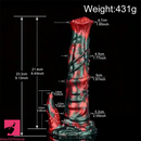 9.13in Monster Silicone Soft Suction Cup Big Dildo For G-Spot Sex