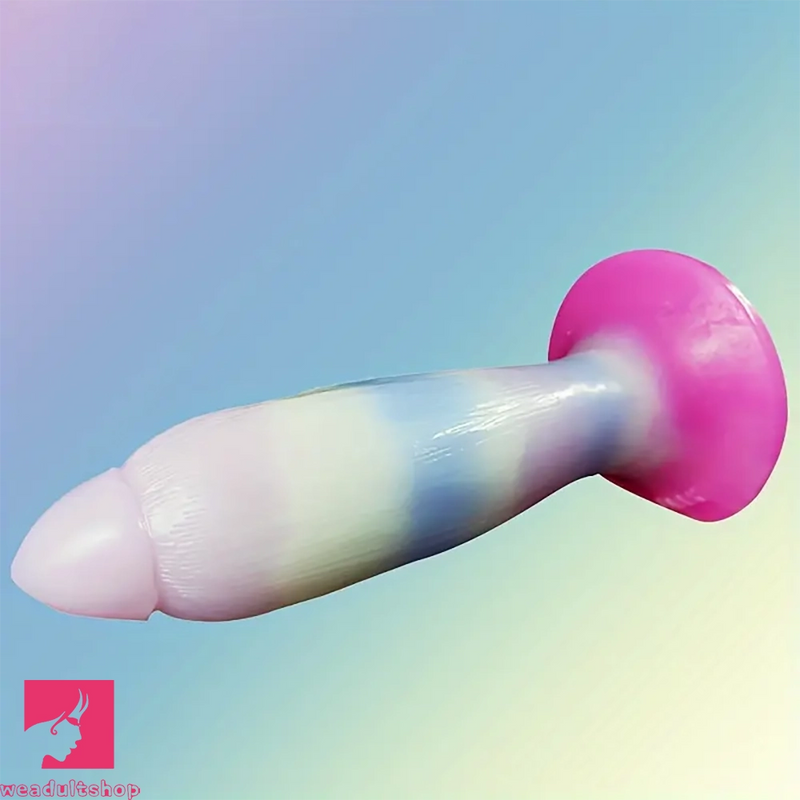 6.97in-8.66in Liquid Silicone Monster Fantasy Soft Cock Anal Plug Dildo