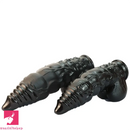 10.2in 11.8in Fantasy Sharp Head Huge Black Thick Dildo For Adults