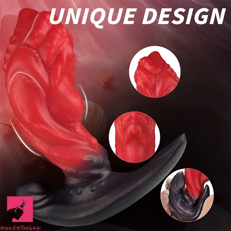 4.52in 5.51in 6.29in Liquid Silicone Anal Plug Wearable Women Dildo