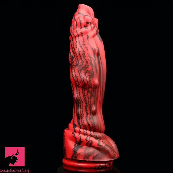 10.23in Realistic Monster Silicone Soft Big Prostate Cock Sex Dildo