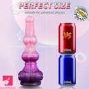 10.43in Silicone Double Egg Monster Large Thick Knot Flexible Dildo