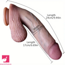 9.44in Silicone G-Spot Realistic Large Flexible Penis Hanging Dildo