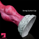 8.07in Big Knot Soft Glue Silicone Dildo For Prostatic Clitoris Orgasm