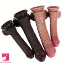 8.27in 10.24in Realistic Silicone Soft Uncut Dildo For Vaginal Female