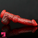 9.64in Realistic Large Dog Penis Silicone Soft Dildo With Real Knots