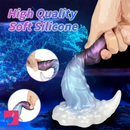 7.48in Dragon Soft Silicone Animal Cock Dildo For Anal Using Love