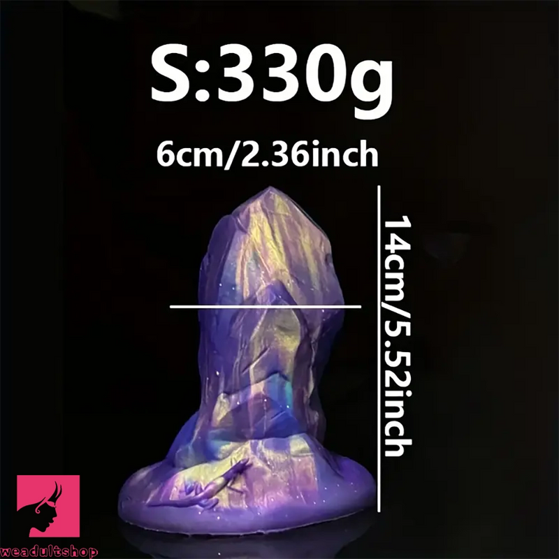 5.52in 7.48in 9.05in Stone Ball Anal Plug Silicone Prostate Adult Toy