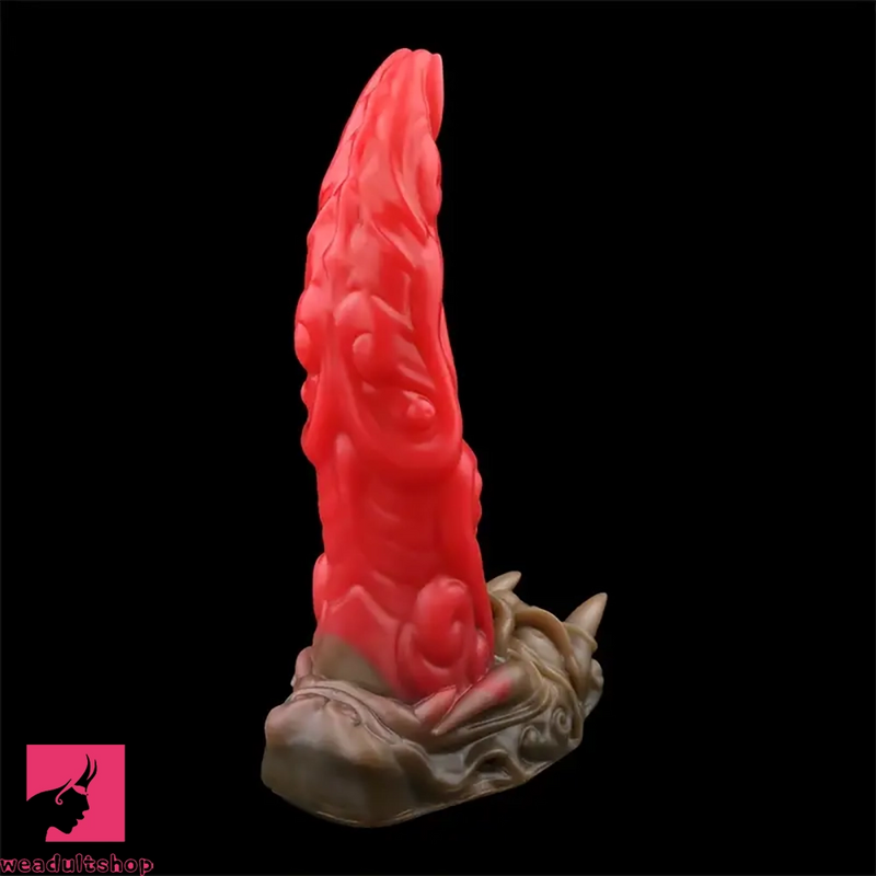 4.72in 6.06in 7.08in 8.42in 9.8in Dragon Silicone Women Cock Dildo