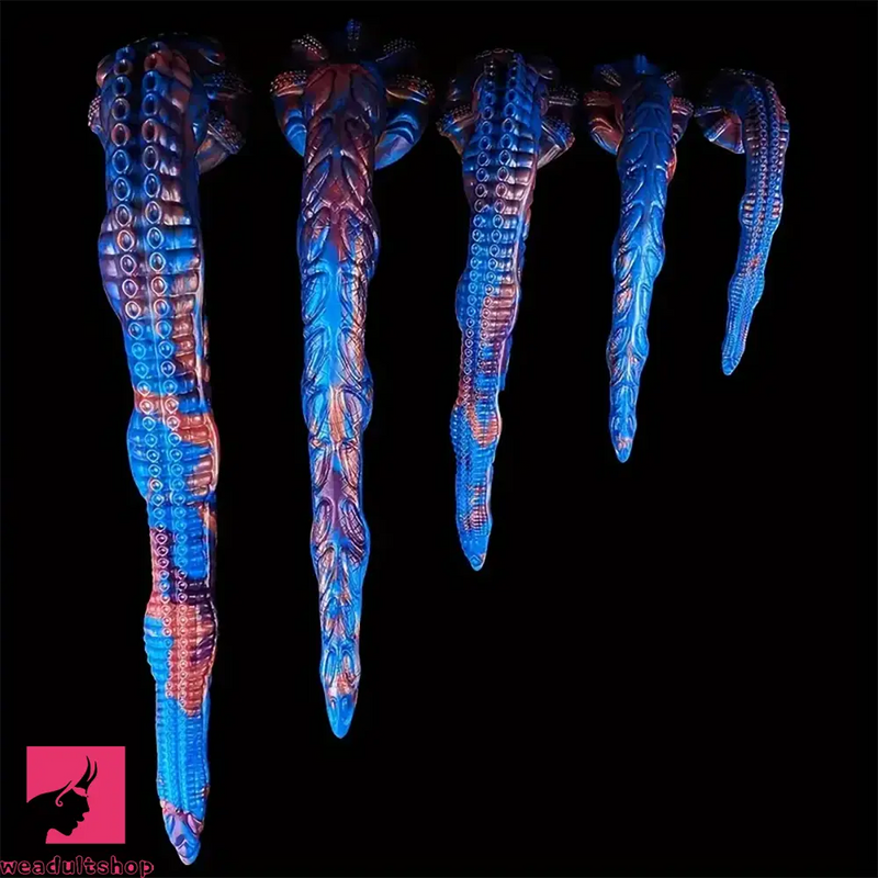 11.02in/13.77in/17.71in/21.65in/25.59in Big Long Octopus Tentacle Dildo