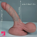 Multiple Realistic Lifelike Penis Toy Soft Silicone Real Skin Cock Dildo