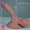 Multiple Realistic Lifelike Penis Toy Soft Silicone Real Skin Cock Dildo