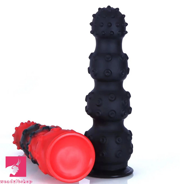 12.99in Big Giant Soft Silicone Octopus Anal Beads Real Plug Dildo