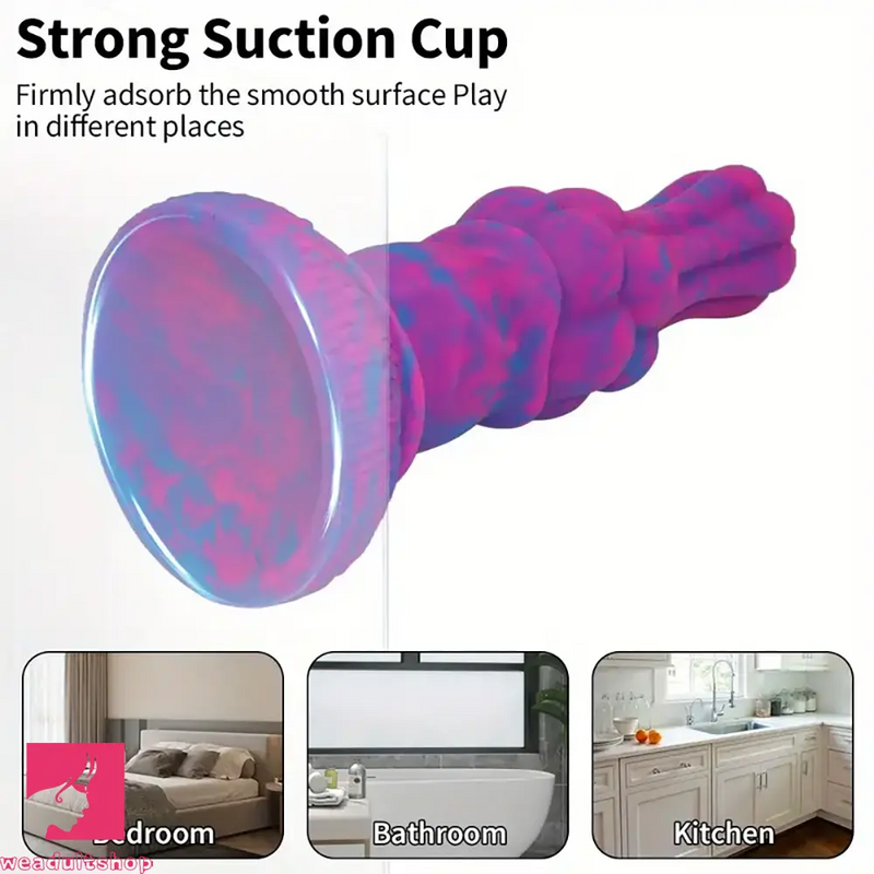 7.08in Monster Knot Silicone Soft Dildo For Adult Sex Masturbator