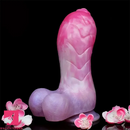 7.3in Real Dog Penis Animal Dildo For Vagina Anal Massager Flirting Play