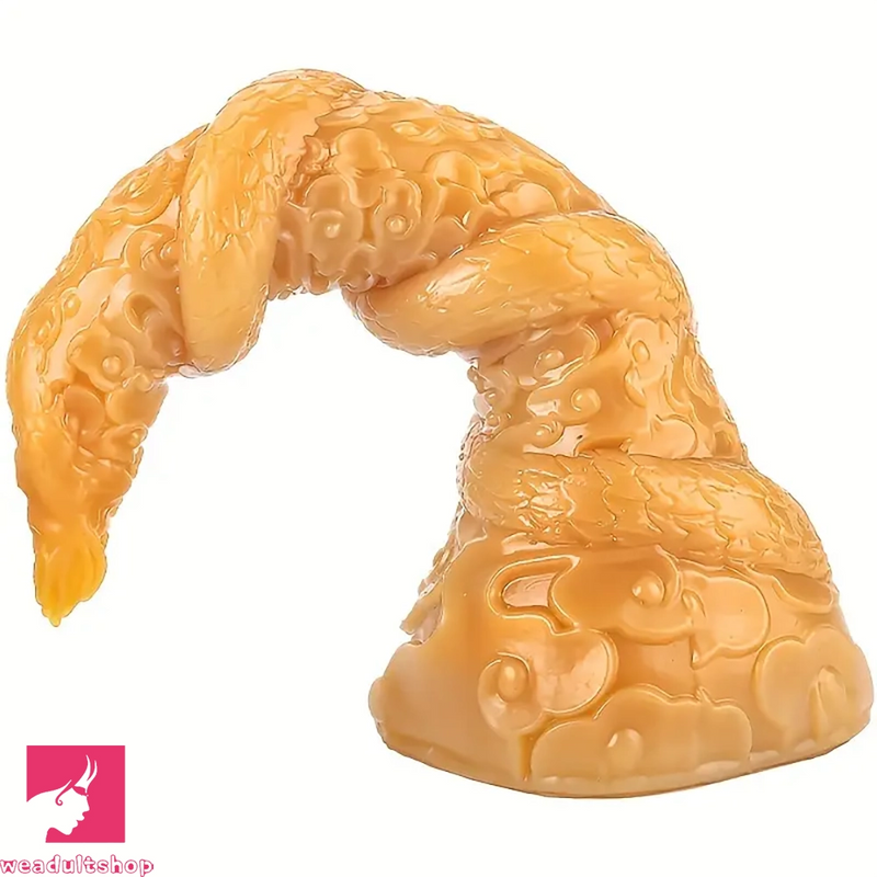 10.63in 12.6in Liquid Silicone Anal Plug Dragon Monster Penis Dildo