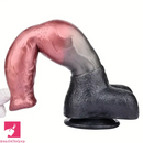 10.82in Liquid Silicone Soft Dog Knot Monster Female Male Dildo