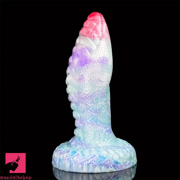 9in Thick Dragon Octopus Tentacle Big Silicone Dildo For G-spot Massage