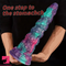 15.74in Giant Skull Silicone Soft Big Long Dildo Perfect Halloween Erotic