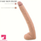 15.5in Big Long Real Dong Powerful Suction Cup Dildo For Real Sex