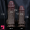 6.88in 8.46in Ultra-Realistic Silicone Dildo With Veins For Anal Sex