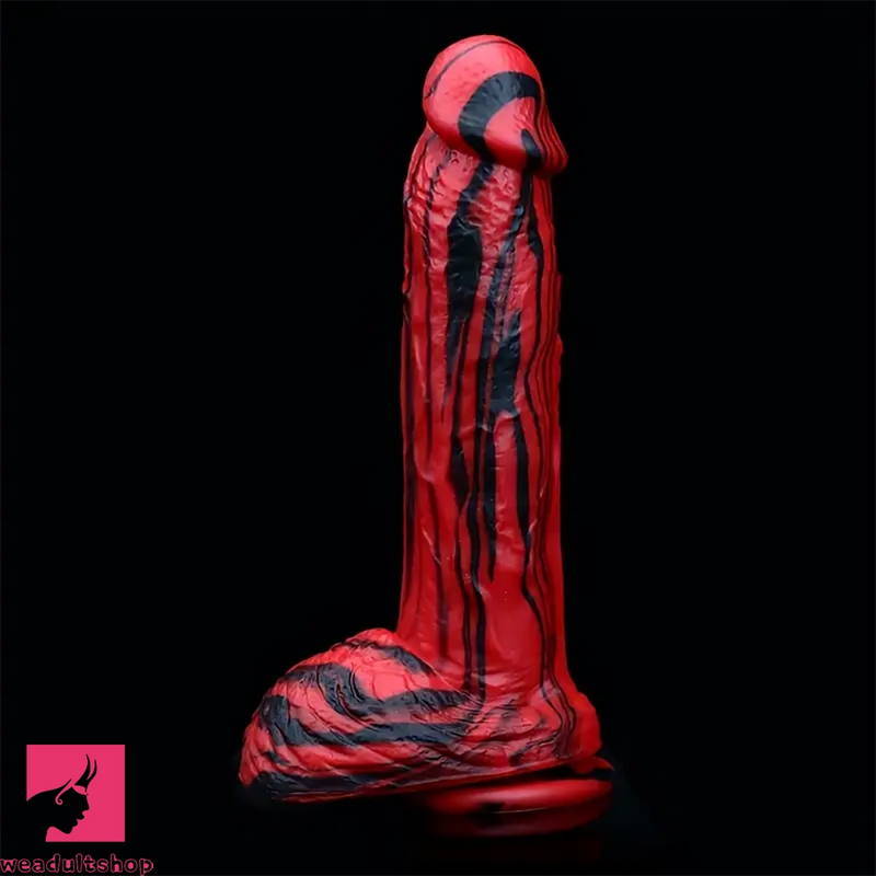 8.26in Realistic Body-Safe Silicone Dildo For Cock Anal Stimulation