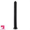 18.31in Extra Long PVC Huge Dildo Spiral Beads Anal Real Butt Plug