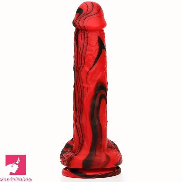 8.26in Realistic Body-Safe Silicone Dildo For Cock Anal Stimulation