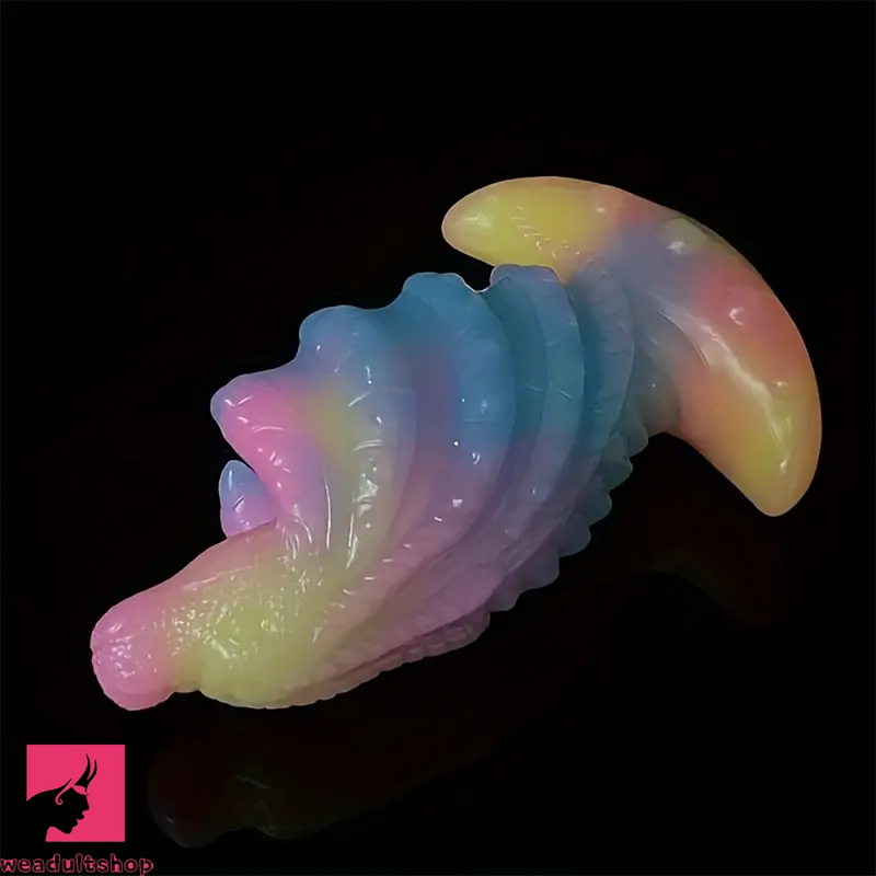 4.53in Small Seahorse Soft Silicone Fantasy Monster Female Dildo