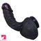 7.48in 9.84in Soft Silicone Ebony Dildo Sex Toy For Couple Orgasm