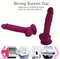 7.28in Lifelike Curved Beginner Dildo Toy For G-Spot Clit Masturbation