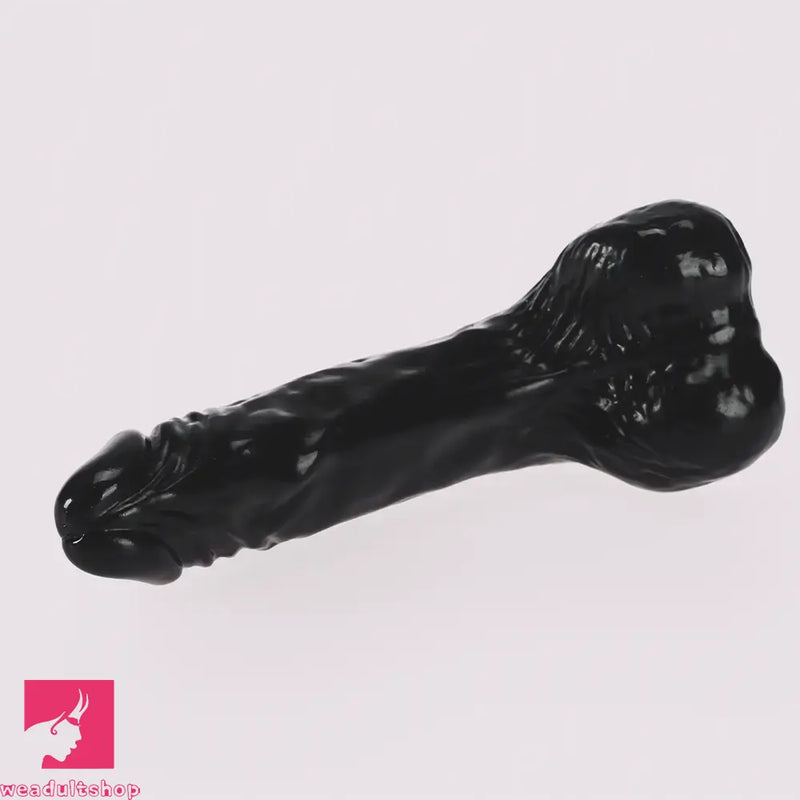 6.69in Real PVC Skin Sharp Anal Vaginal Stimulation Dildo Adult Toy