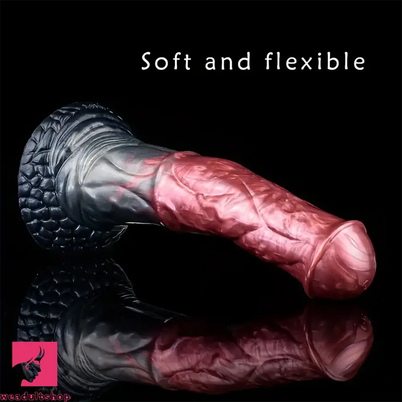 8.43in 10.55in 11.18in 11.22in 12.01in Silicone Soft Horse Big Wide Dildo