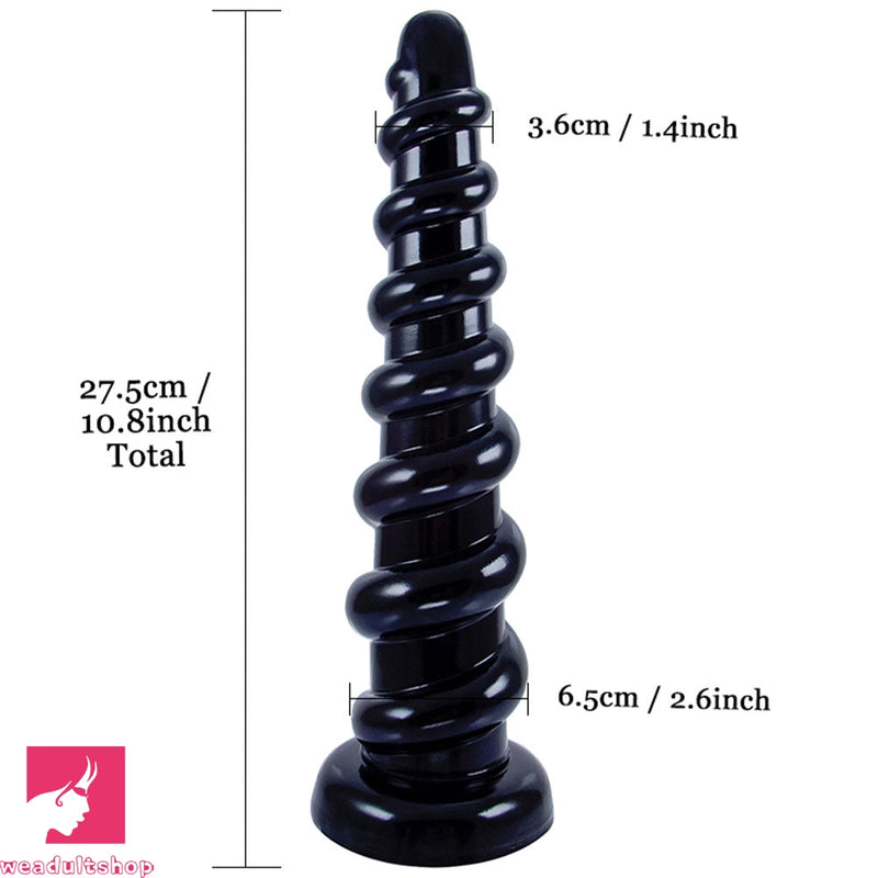 10.8in Graduated Beads PVC Women Sex Large Anal Dildo Butt Plug