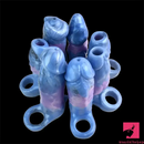 Multiple Lengths Fantasy Silicone Soft Cock Sleeve With Anti-drop Ring