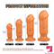 5.12in 6.29in 7.87in 9.06in Silicone Soft Odd Suction Cup Dildo