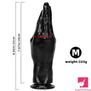 6.3in 8.66in 11.02in Women Using Large Black Thick Hands Fist Dildo