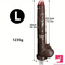 12.2in 14.1in 16.5in Extra Long Big Ebony Silicone Dildo For Male