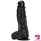 12.2in Super Big Thick Realistic Black Dildo BDSM Sex Toy For Anal Toy