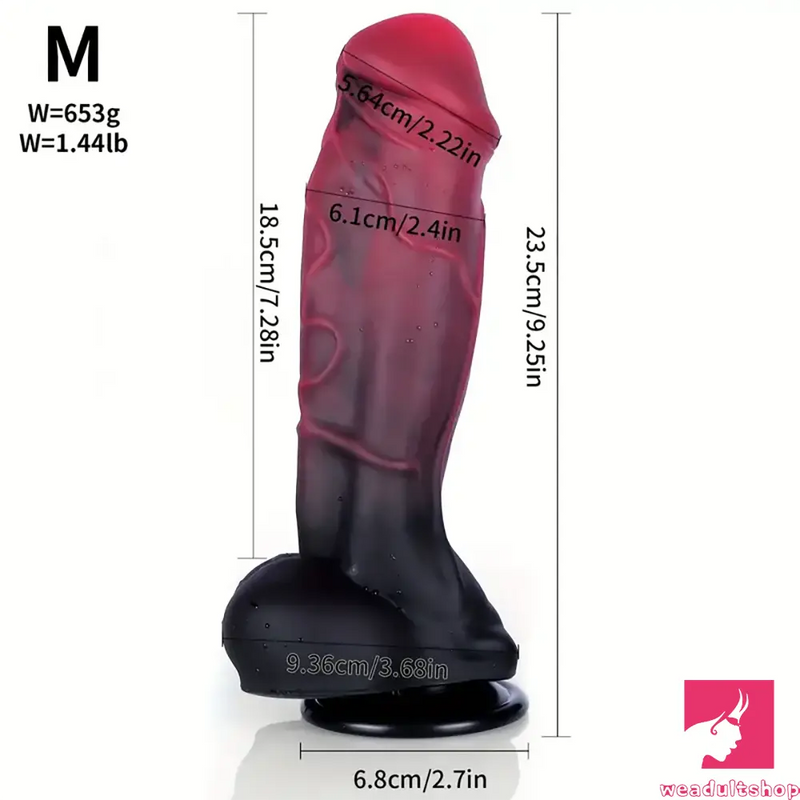 7.36in 9.25in 10.9in Thick Big Fantasy Silicone Dildo For Couples Sex