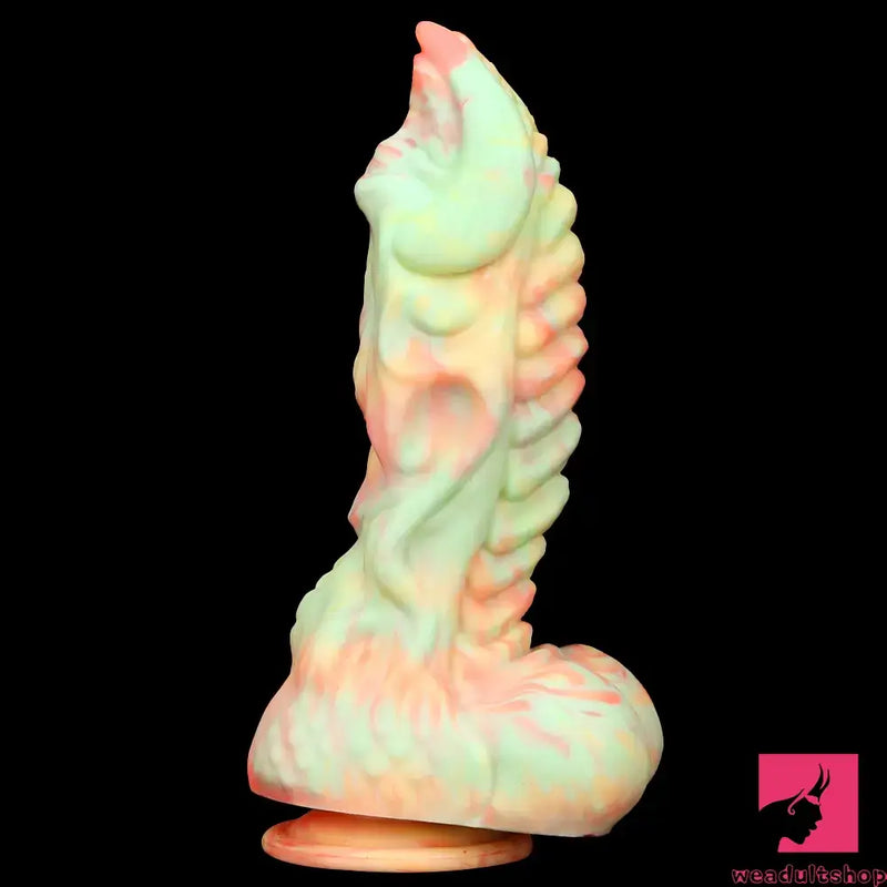 9.44in Fantasy Big Silicone Soft Mixed Color Dildo For Sex Love Toy