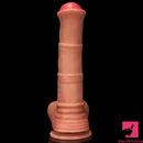 8.85in 4in1 Heating Thrusting Vibrating Rotation Remote Horse Dildo